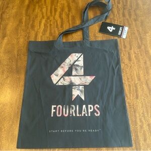 NWT Fourlaps 2-Way Stretch Tote‎ Bag - Grey